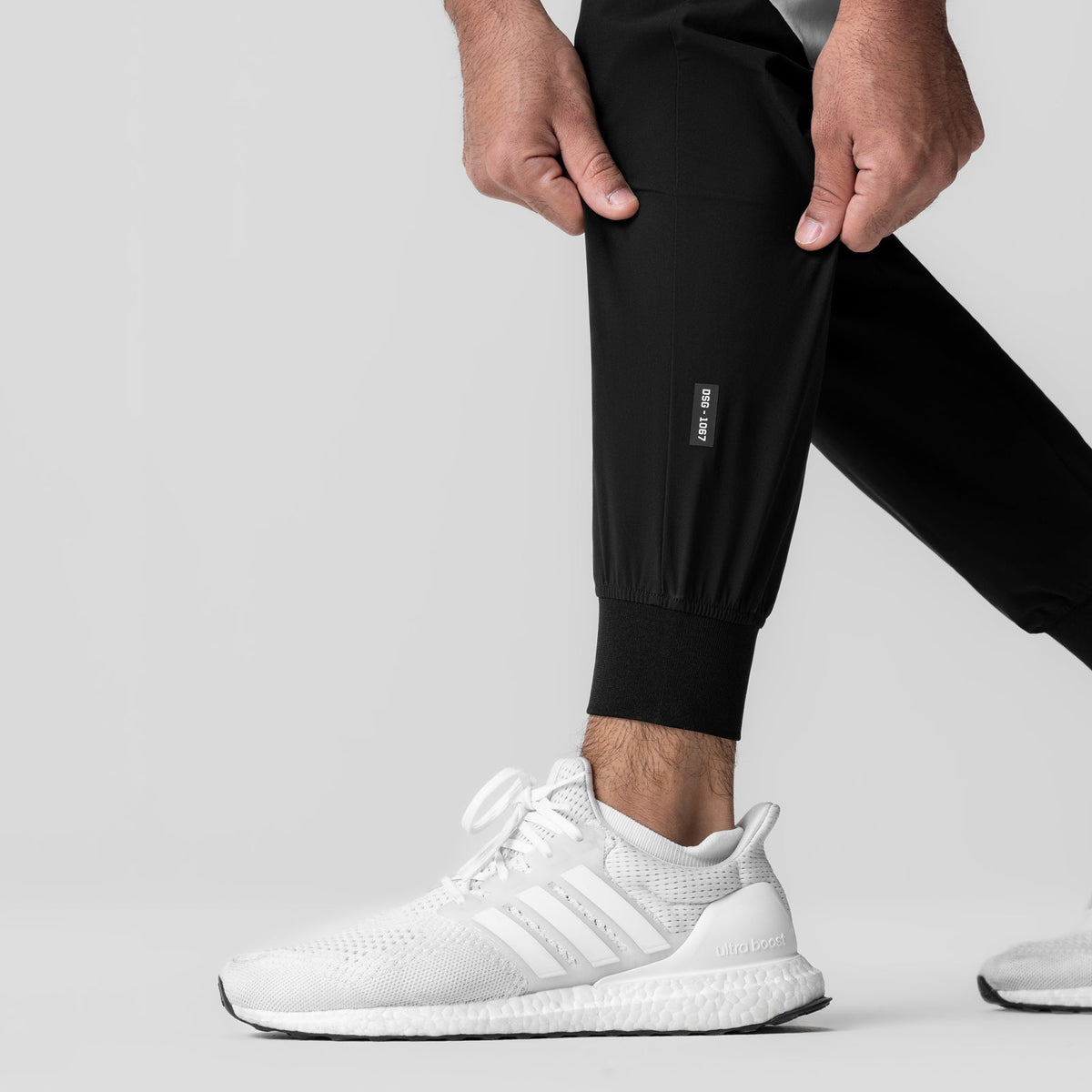 1067. Tetra-Lite® Cuffed Training Jogger - Black | ASRV