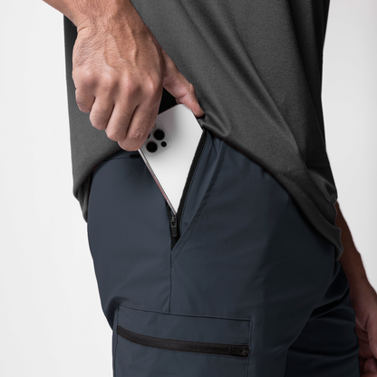 0656. Tetra-Lite® Standard Zip Jogger - Navy | ASRV