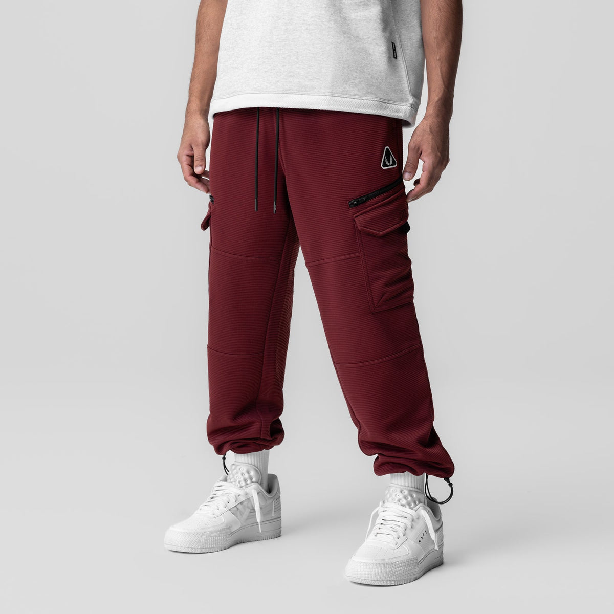 1033. Deltapeak® Cargo Cinch Jogger - Crimson | ASRV