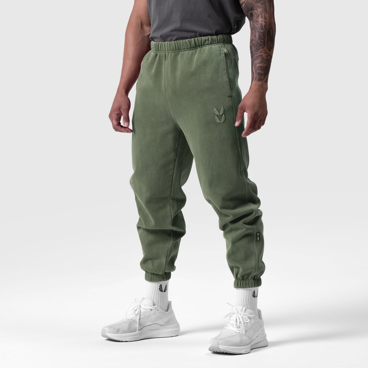 0922. Tech Essential™ Sweats - Faded Olive | ASRV