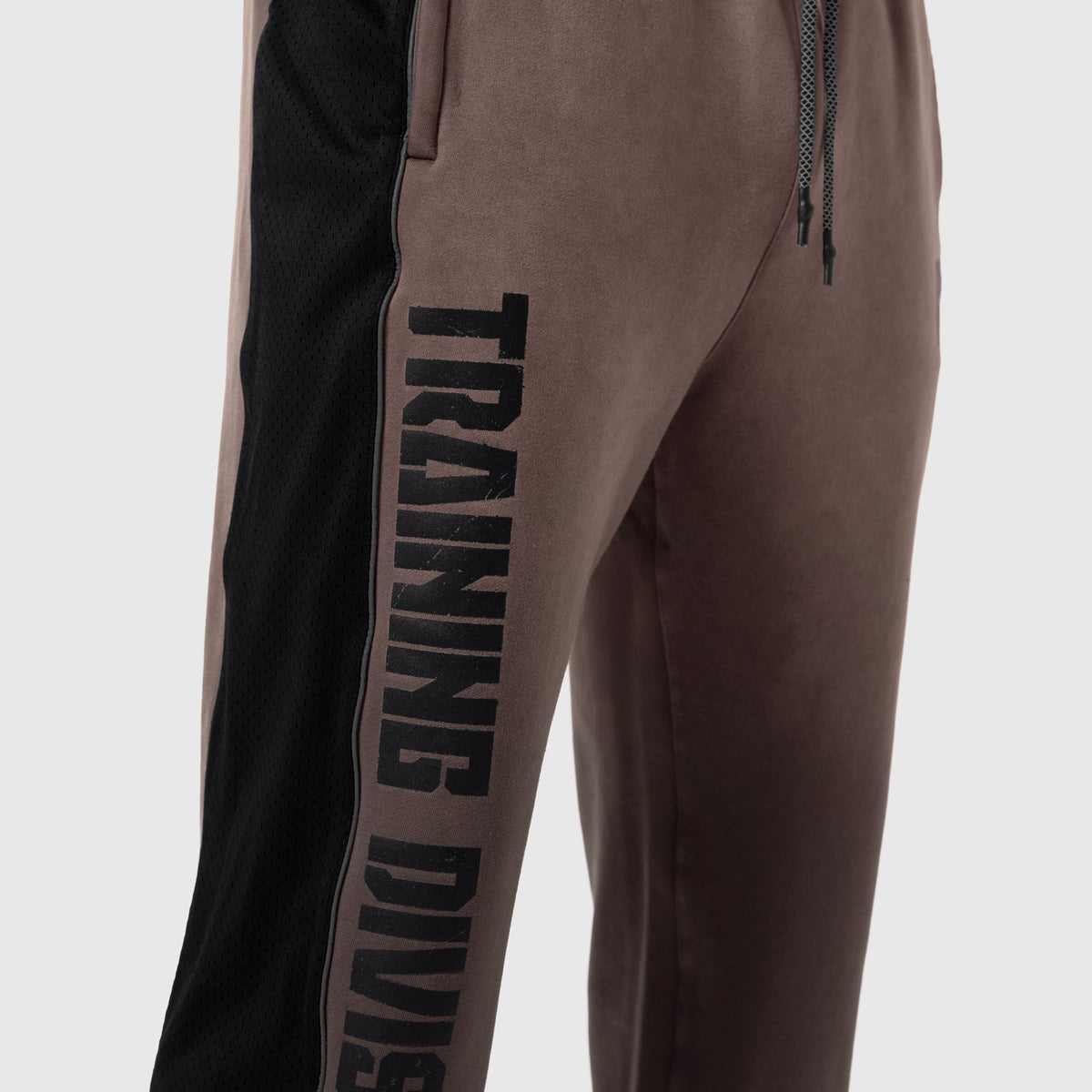 1120. Tech-Terry™ Mesh Panel Sweats - Dark Earth "Blade TD" | ASRV