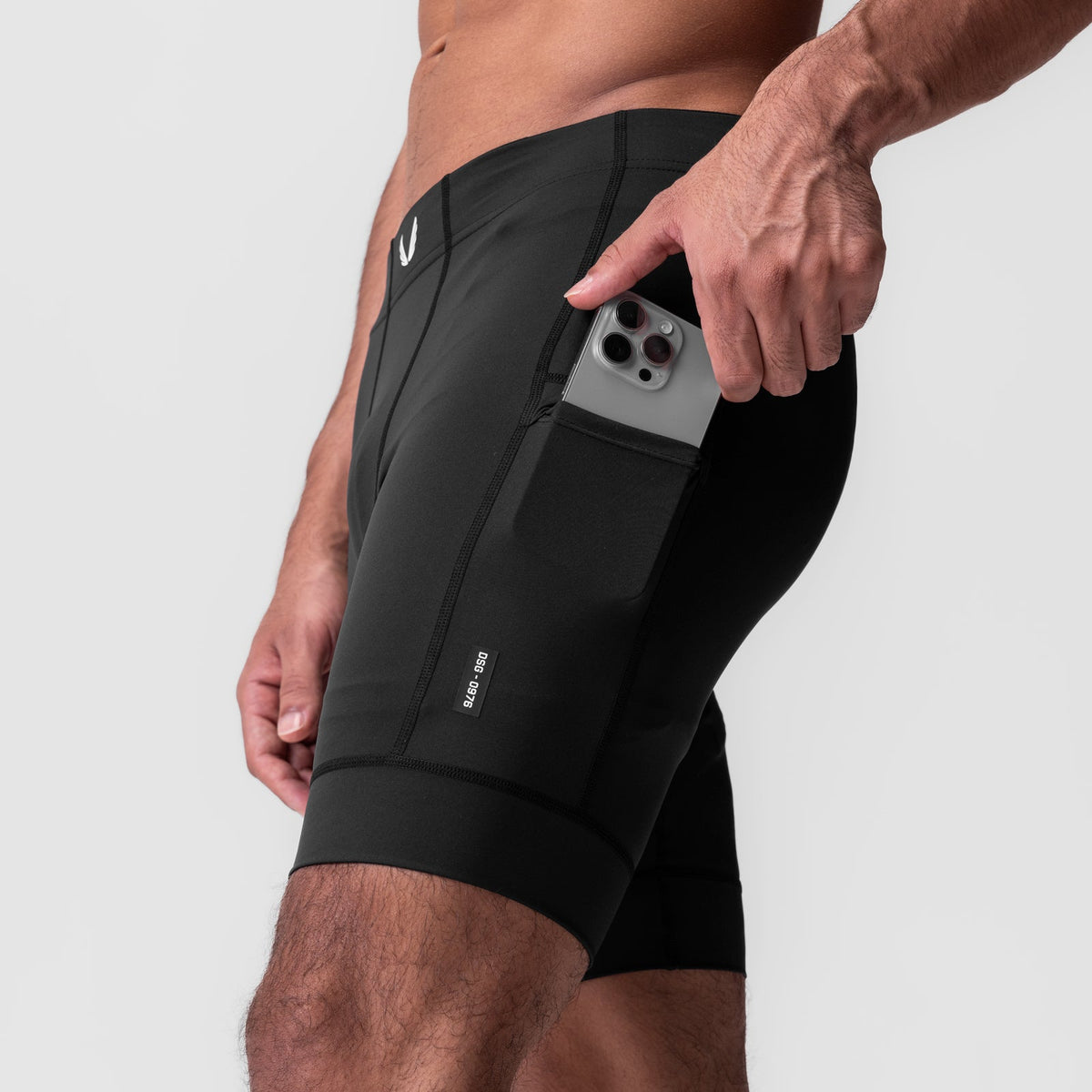 0976. WarpFlexx-Lite® 1/2-Length Legging - Black | ASRV