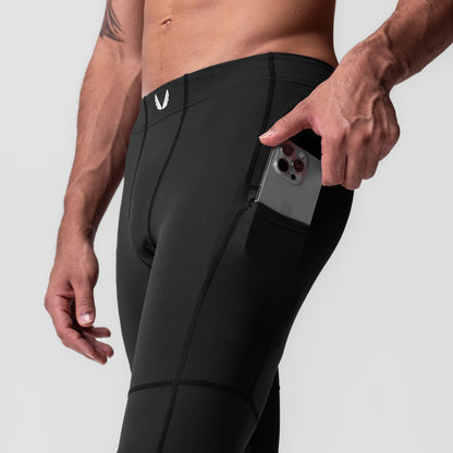 0977. WarpFlexx-Lite® 3/4-Length Legging - Black | ASRV