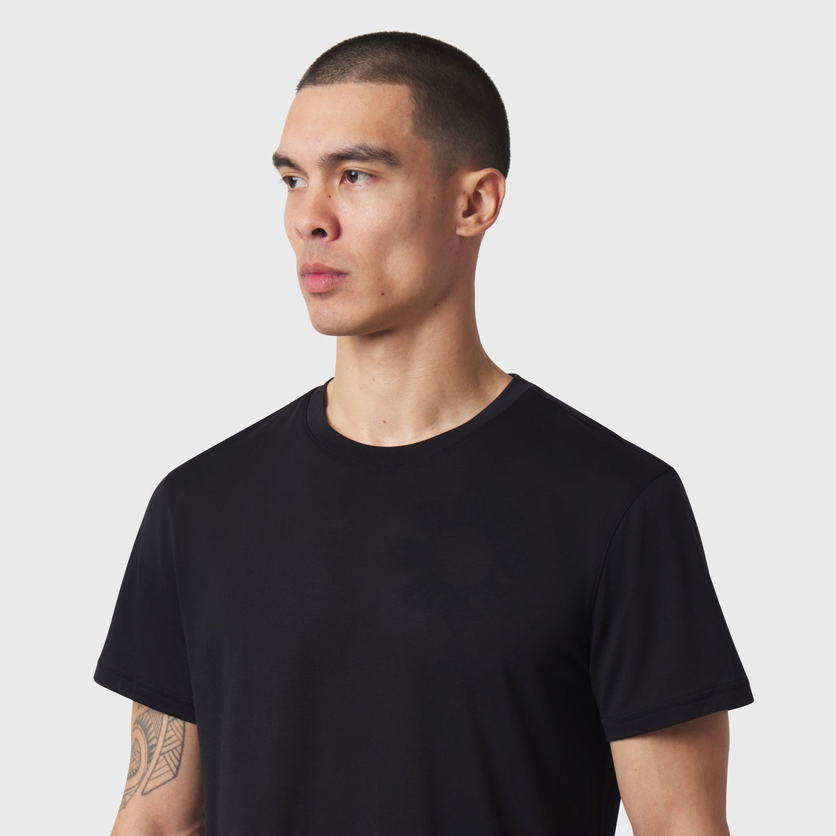 1144. Polartec® Delta Training Tee - Black | ASRV
