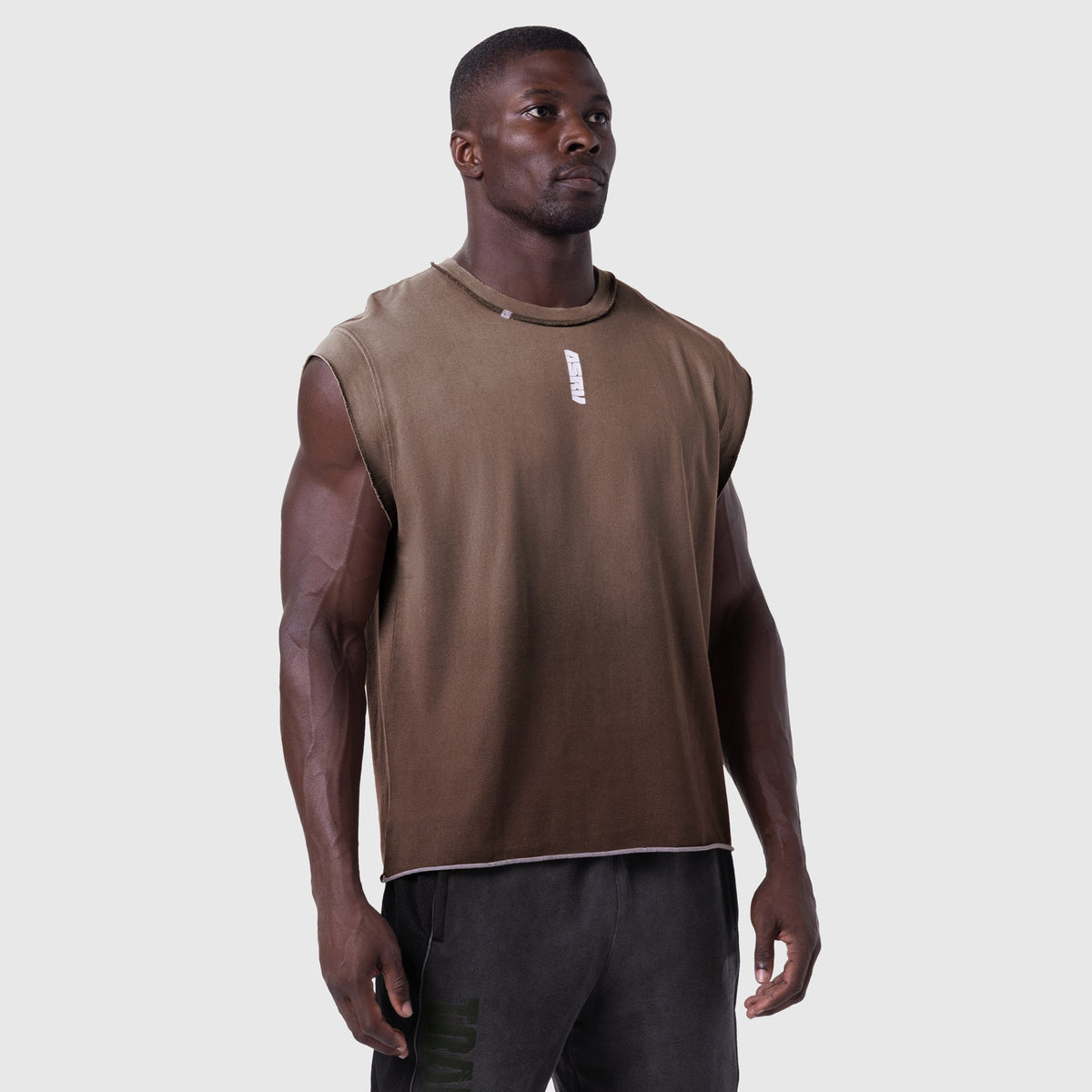 1115. Tech Essential™ Cap Shoulder Cutoff - Dark Earth Sun Fade | ASRV