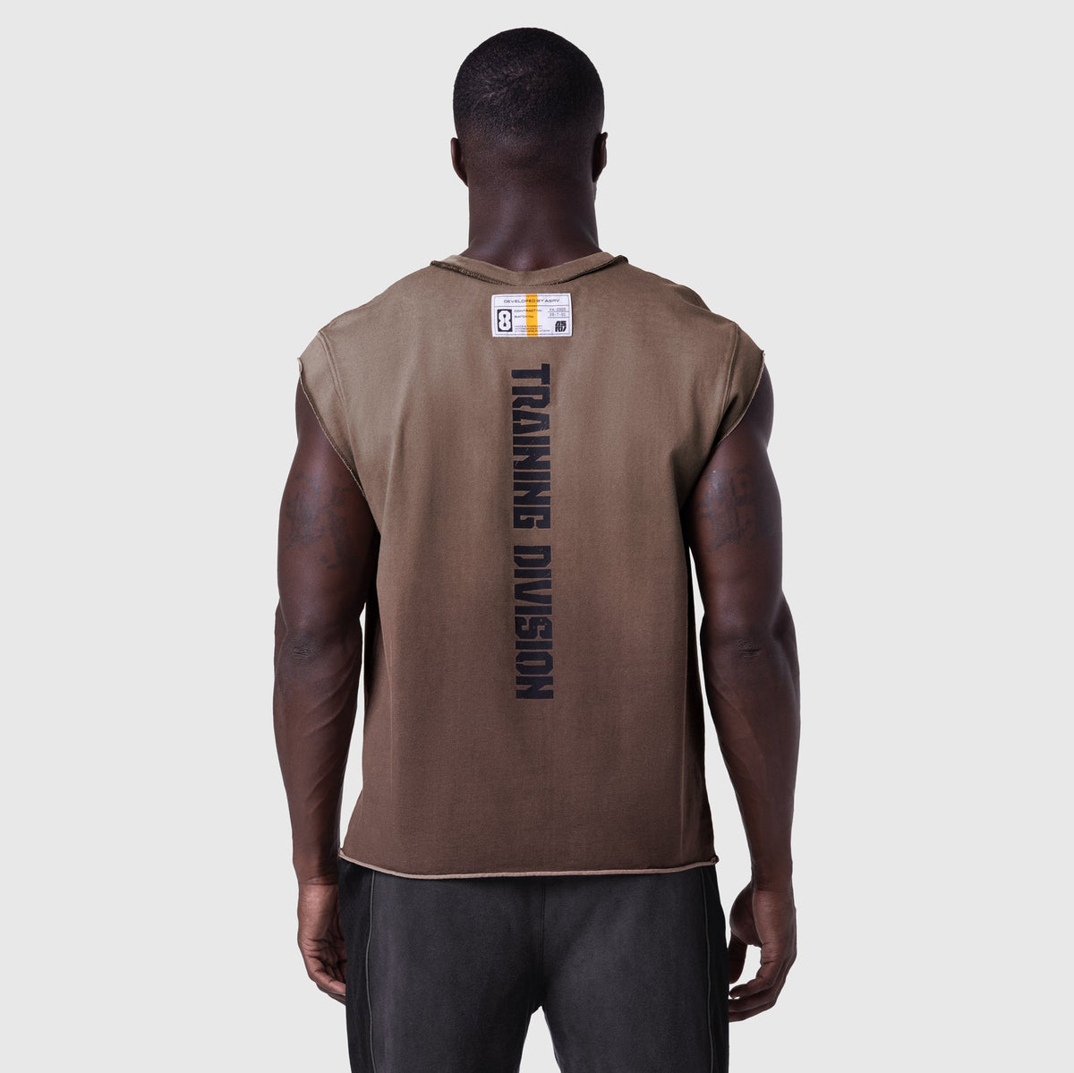 1115. Tech Essential™ Cap Shoulder Cutoff - Dark Earth Sun Fade | ASRV