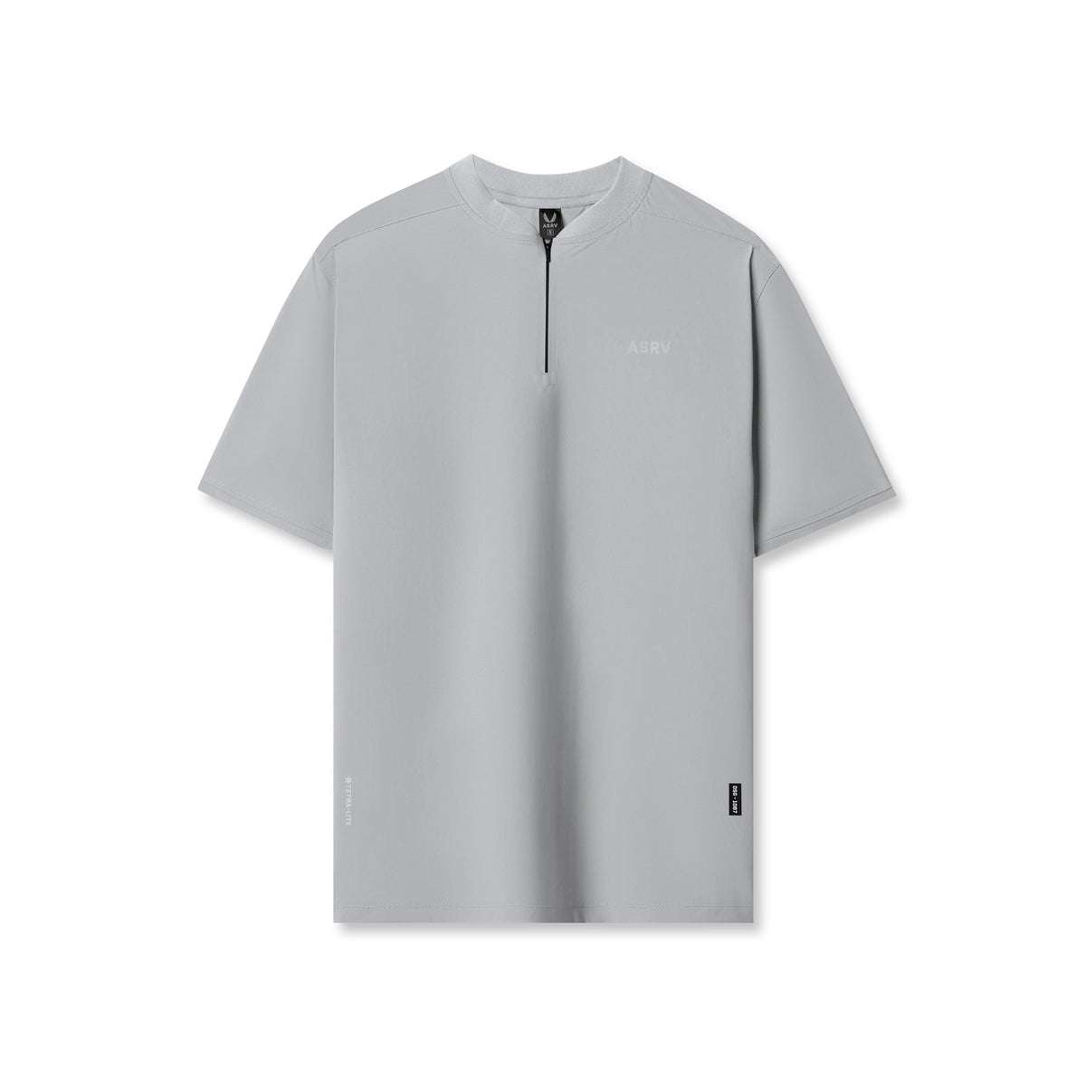 1087. Tetra-Lite® Ice Zip Tee - Slate Grey | ASRV