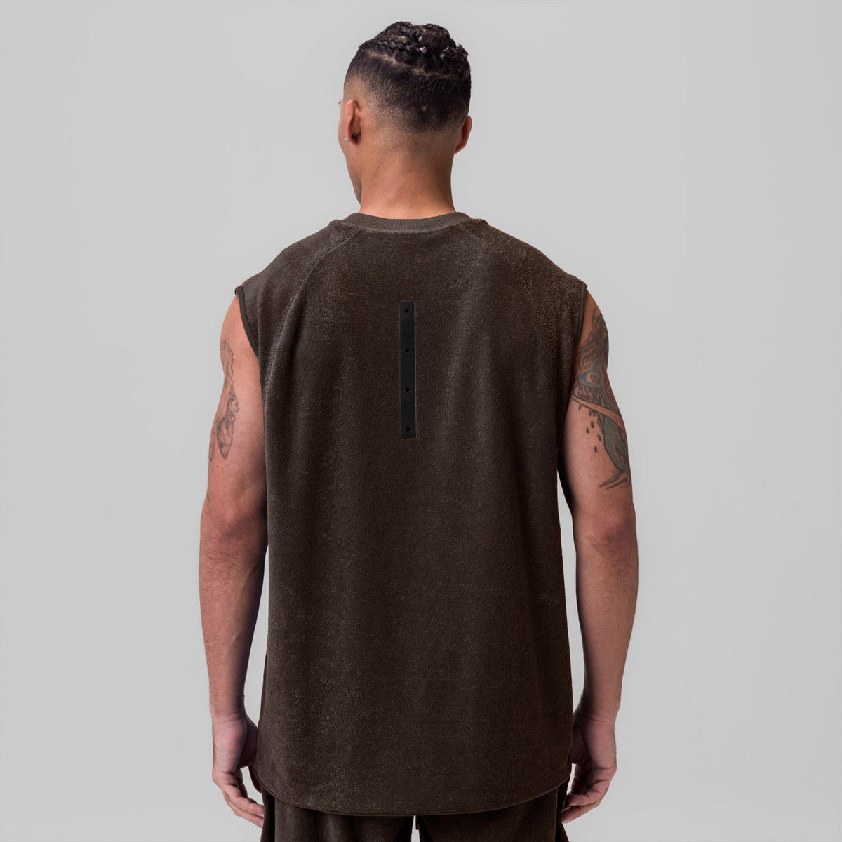 1092. Towel Terry Cutoff - Dark Earth | ASRV