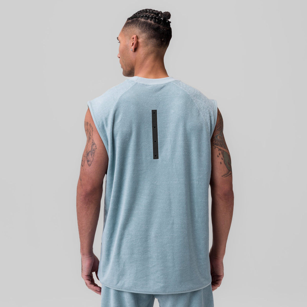 1092. Towel Terry Cutoff - Light Sky | ASRV