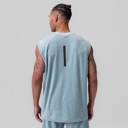 1092. Towel Terry Cutoff - Light Sky | ASRV