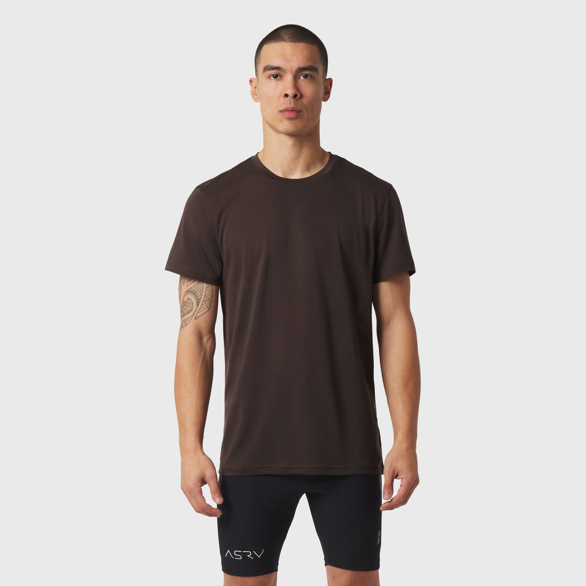 1144. Polartec® Delta Training Tee - Dark Earth | ASRV