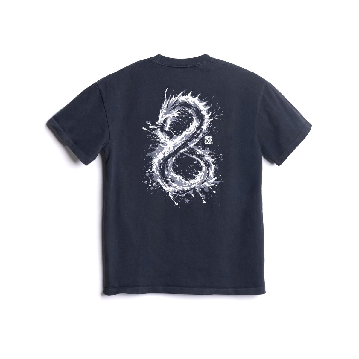 0576. LE Cotton Tee - Navy "Dragon" | ASRV