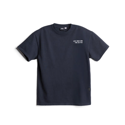 0576. LE Cotton Tee - Navy "Eagle" | ASRV