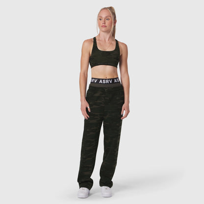 W039. LYCRA® Hybrid Sports Bra - Dark Camo | ASRV