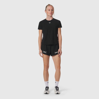 W017. Laser-Vent™ Established Tee - Black | ASRV