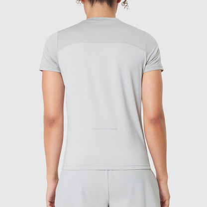 W086. AEROSILVER® UPF50+ Run Tee - Slate Grey | ASRV