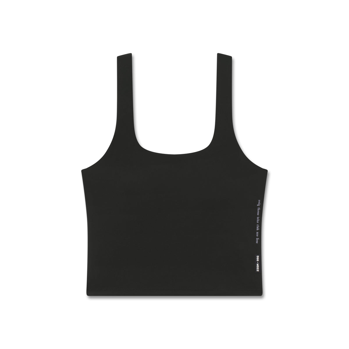 W022. LYCRA® 2-in-1 Tank Top - Black | ASRV