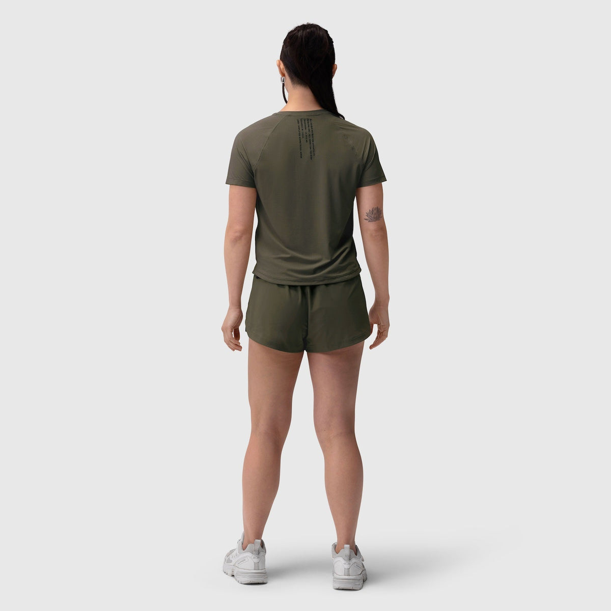W017. Laser-Vent™ Established Tee - Olive | ASRV