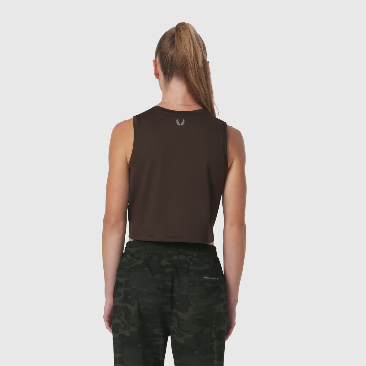 W020. AeroSilver® Tank Top - Dark Earth "RP" | ASRV