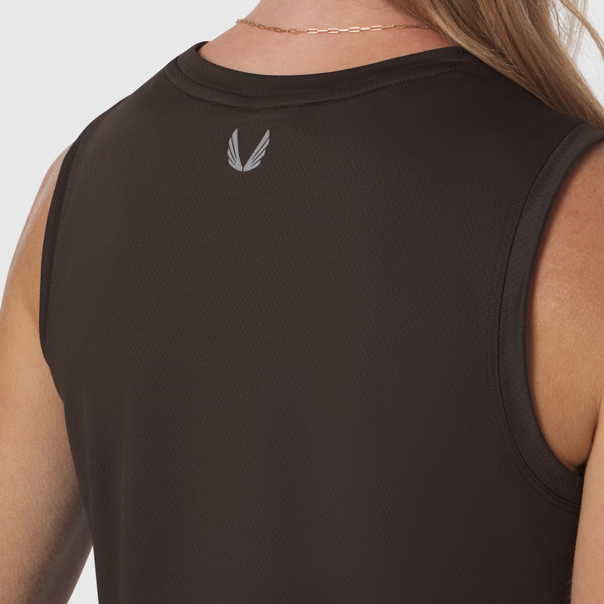 W020. AeroSilver® Tank Top - Dark Earth "RP" | ASRV