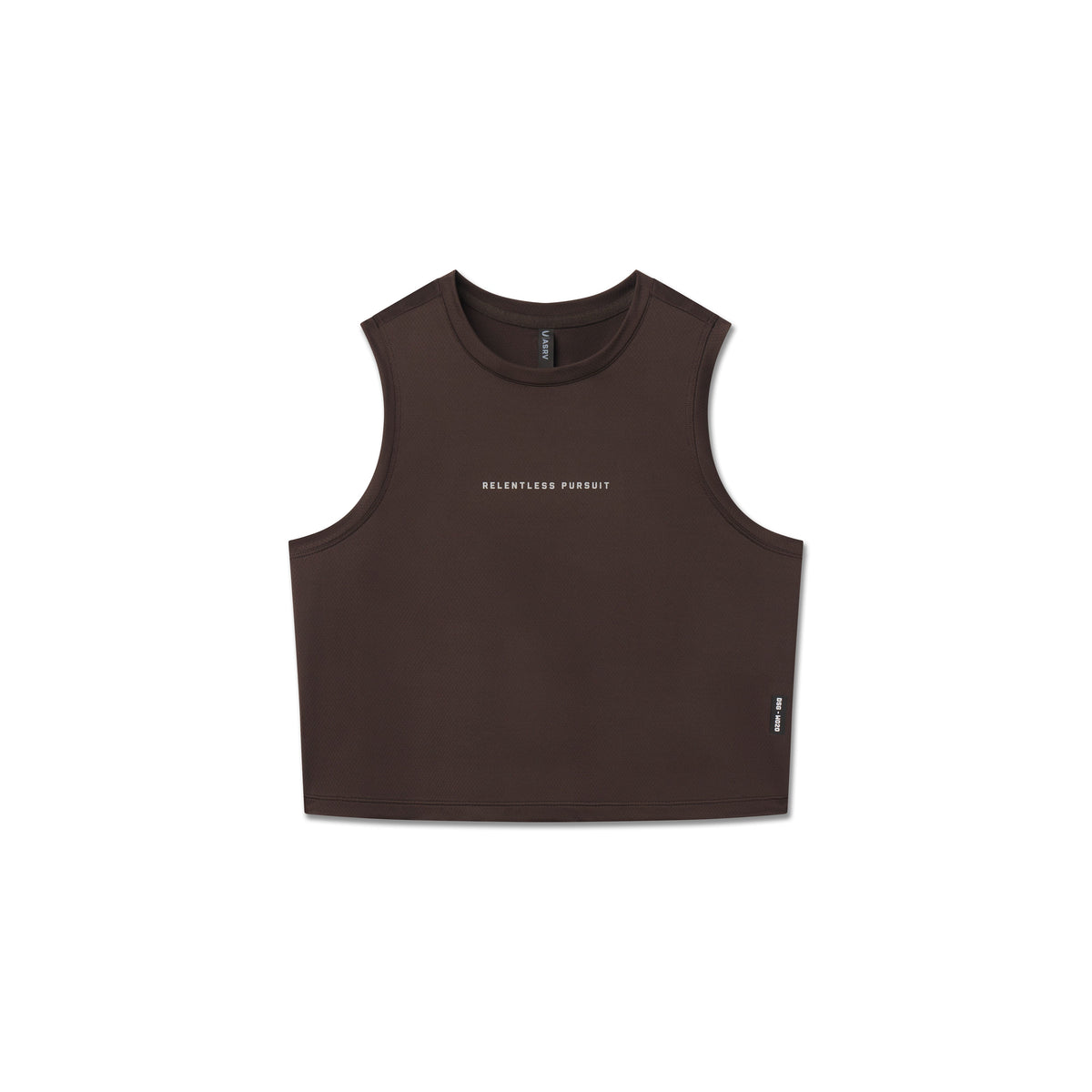 W020. AeroSilver® Tank Top - Dark Earth "RP" | ASRV