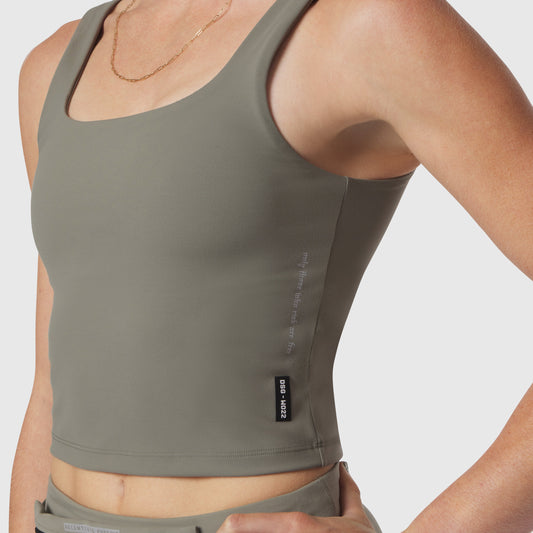 W022. LYCRA® 2-in-1 Tank Top - Sage | ASRV