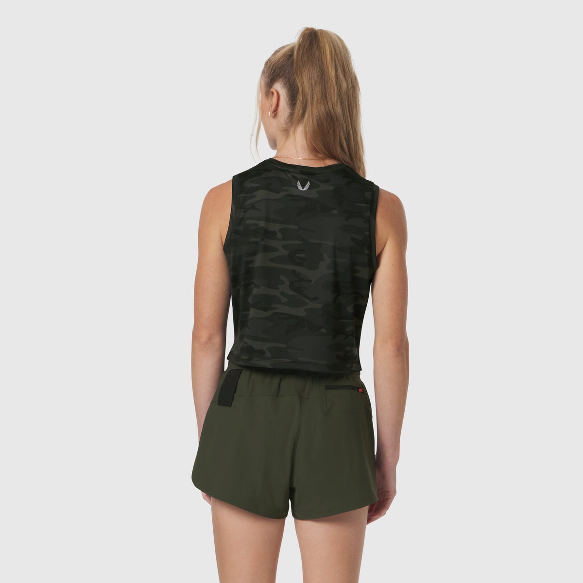 W020. AeroSilver® Tank Top - Dark Camo "RP" | ASRV