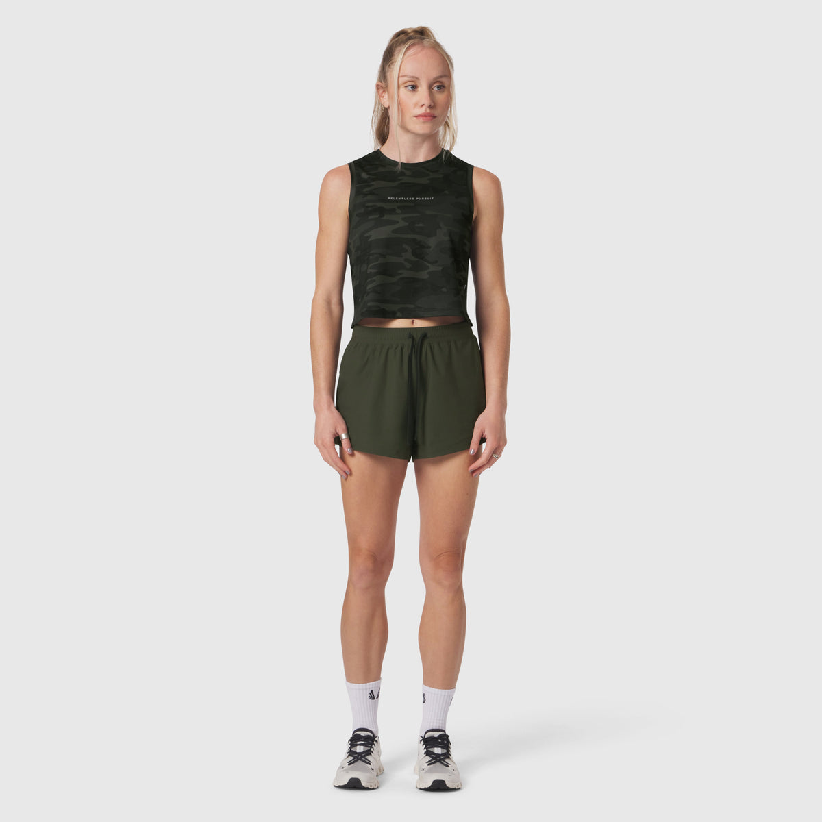 W020. AeroSilver® Tank Top - Dark Camo "RP" | ASRV