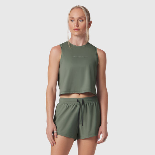 W020. AeroSilver® Tank Top - Sage "RP" | ASRV