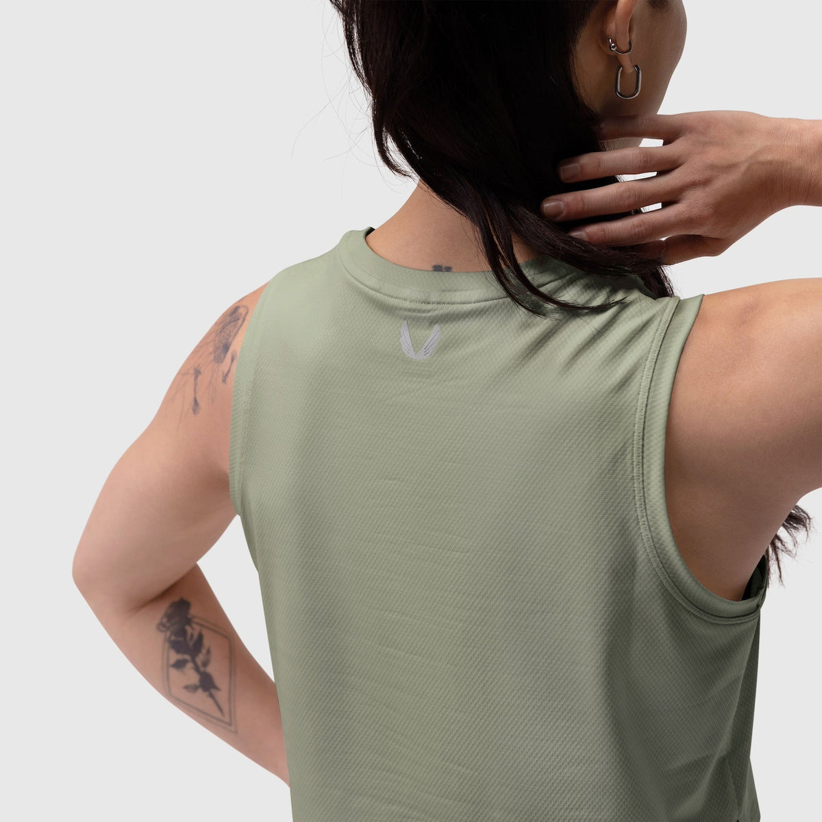 W020. AeroSilver® Tank Top - Sage "RP" | ASRV