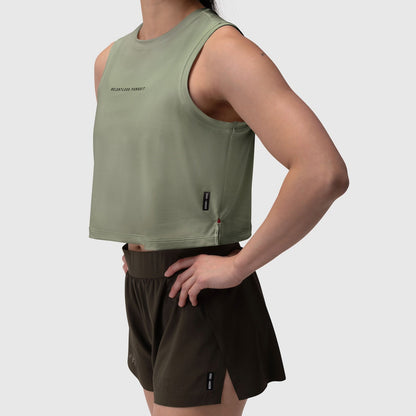 W020. AeroSilver® Tank Top - Sage "RP" | ASRV