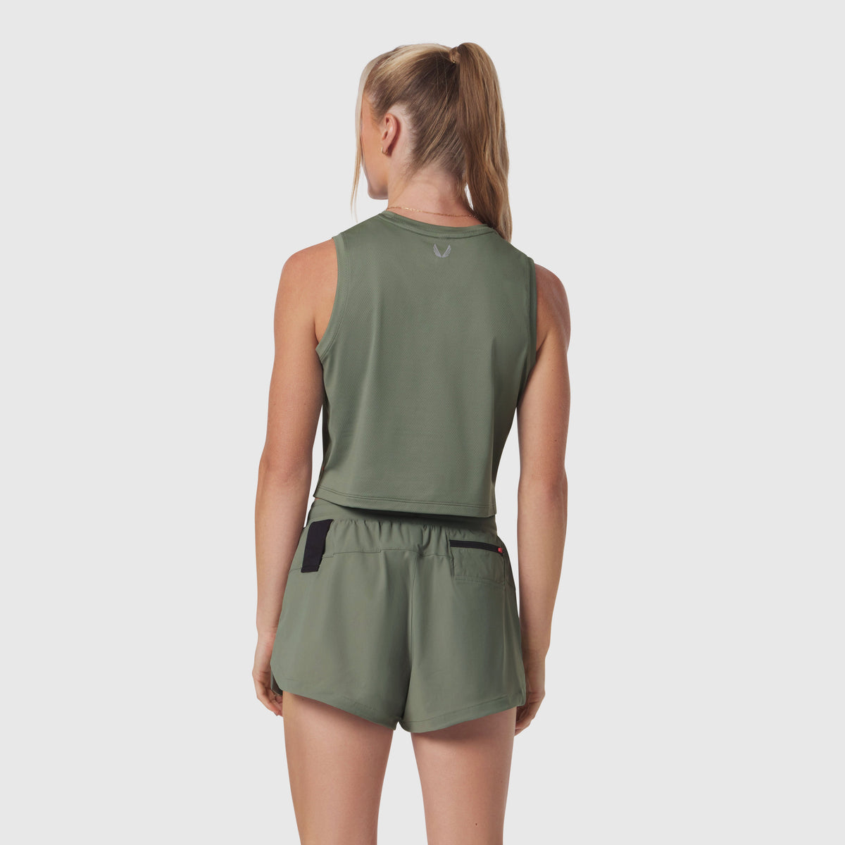 W020. AeroSilver® Tank Top - Sage "RP" | ASRV