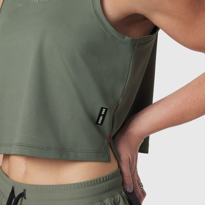 W020. AeroSilver® Tank Top - Sage "RP" | ASRV