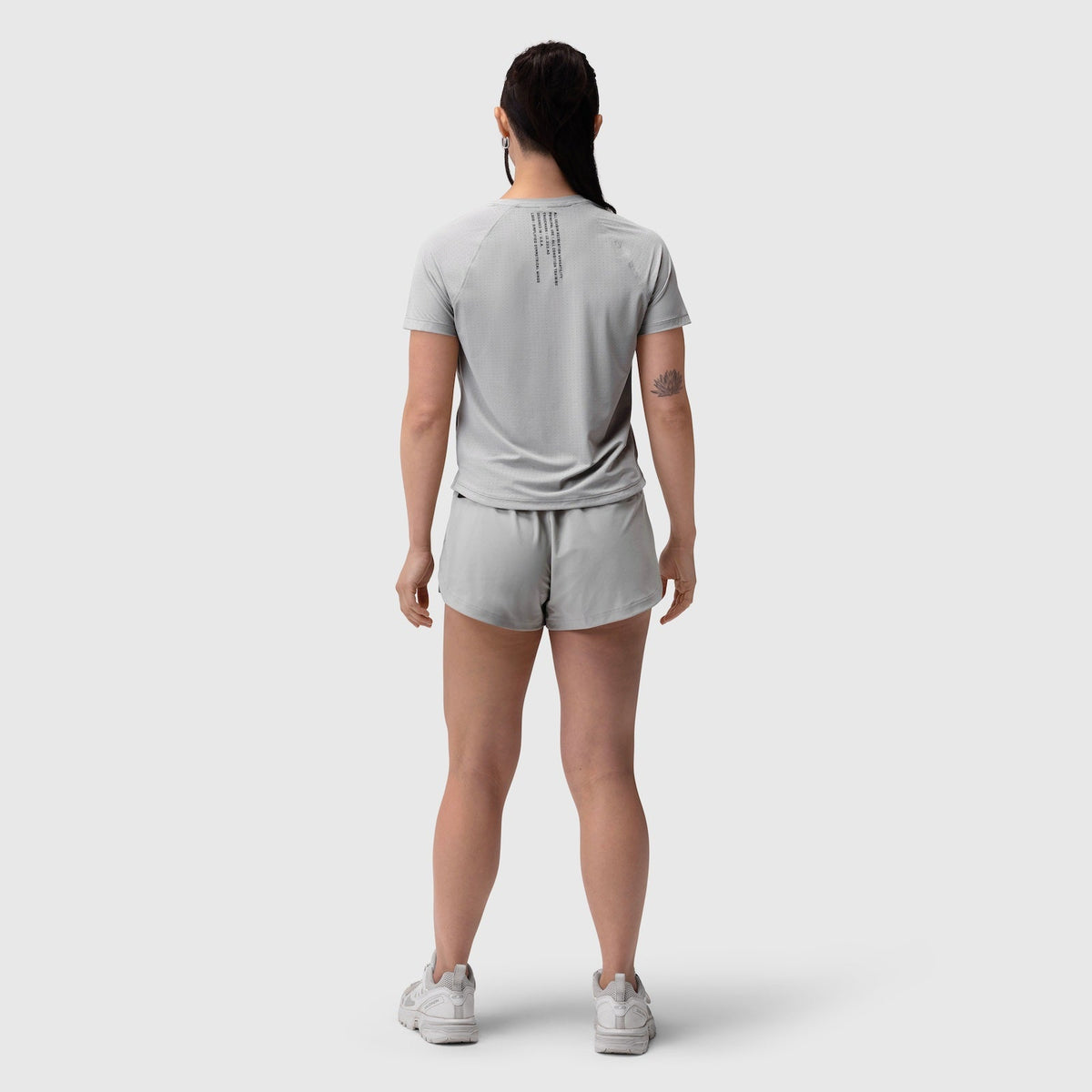 W017. Laser-Vent™ Established Tee - Slate Grey | ASRV