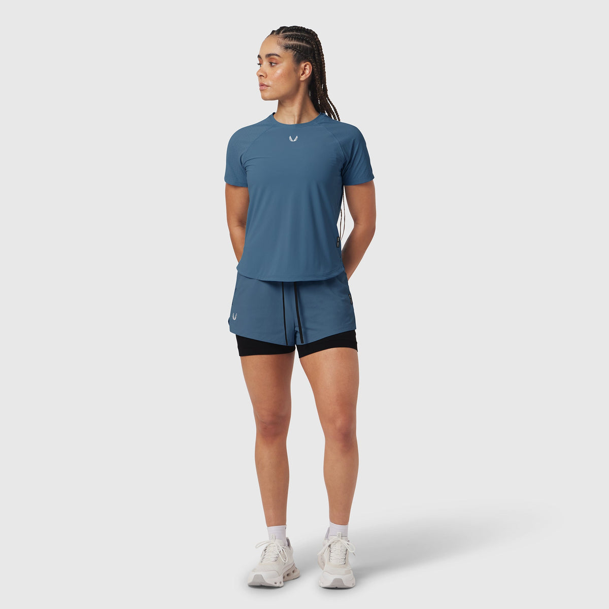 W017. Laser-Vent™ Established Tee - Storm | ASRV