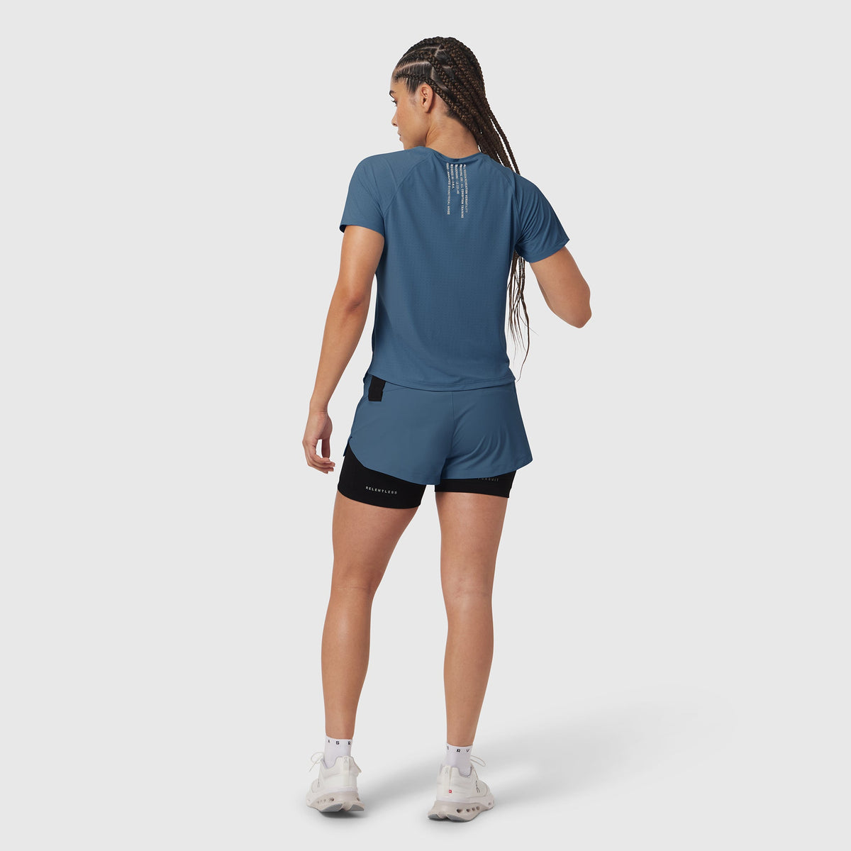 W017. Laser-Vent™ Established Tee - Storm | ASRV