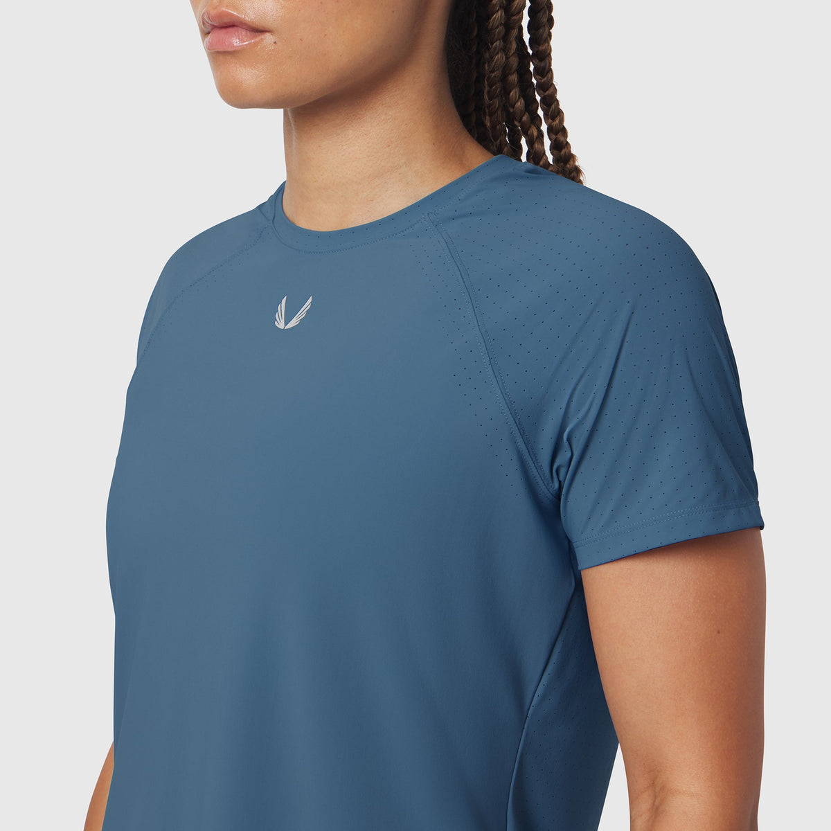 W017. Laser-Vent™ Established Tee - Storm | ASRV