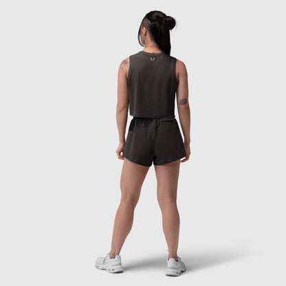 W020. AeroSilver® Tank Top - Black "RP" | ASRV