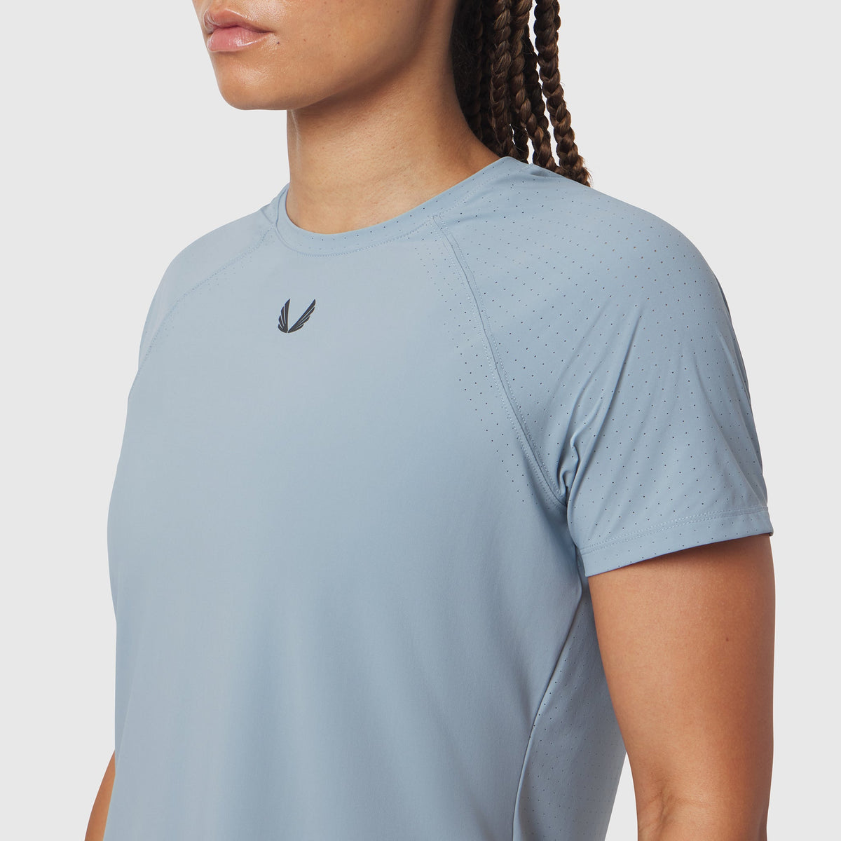 W017. Laser-Vent™ Established Tee - Light Sky | ASRV