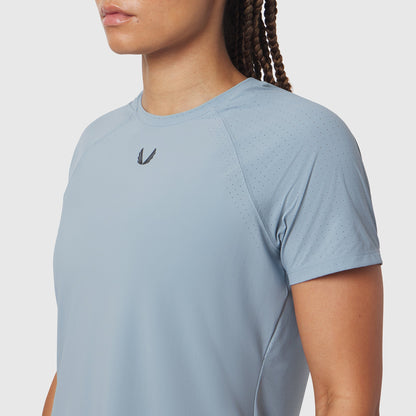 W017. Laser-Vent™ Established Tee - Light Sky | ASRV