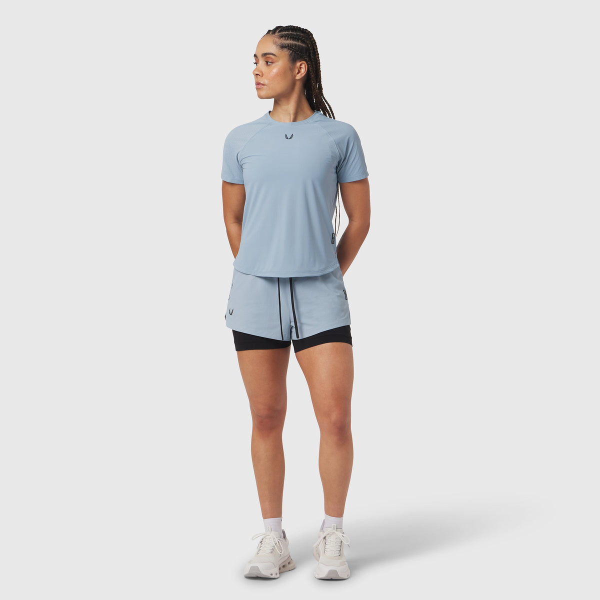W017. Laser-Vent™ Established Tee - Light Sky | ASRV