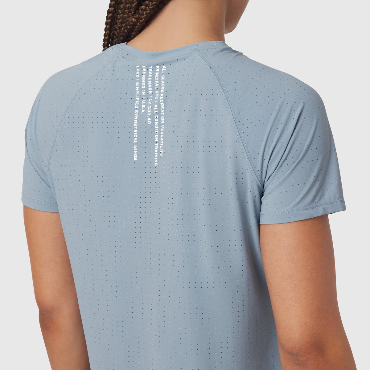 W017. Laser-Vent™ Established Tee - Light Sky | ASRV