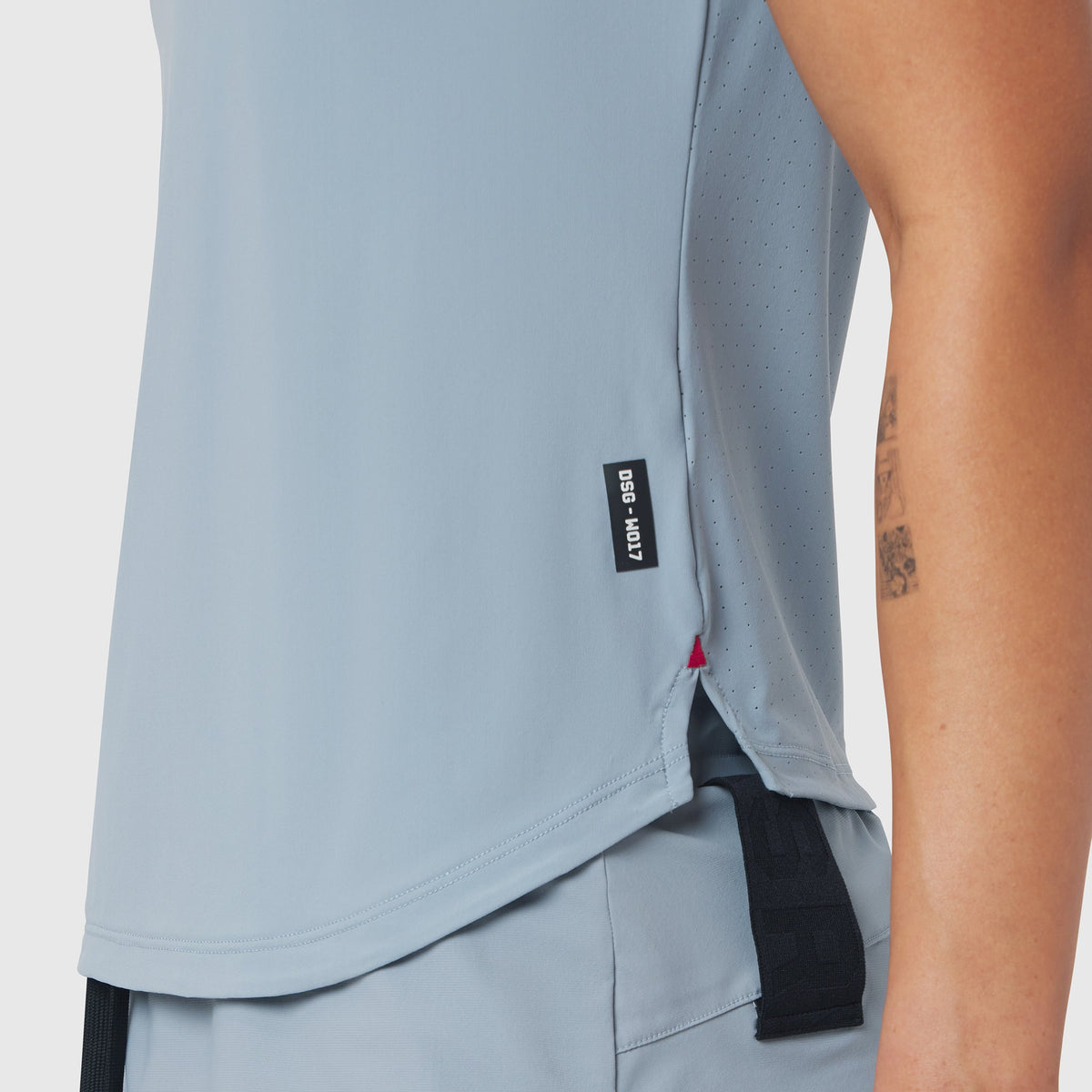 W017. Laser-Vent™ Established Tee - Light Sky | ASRV