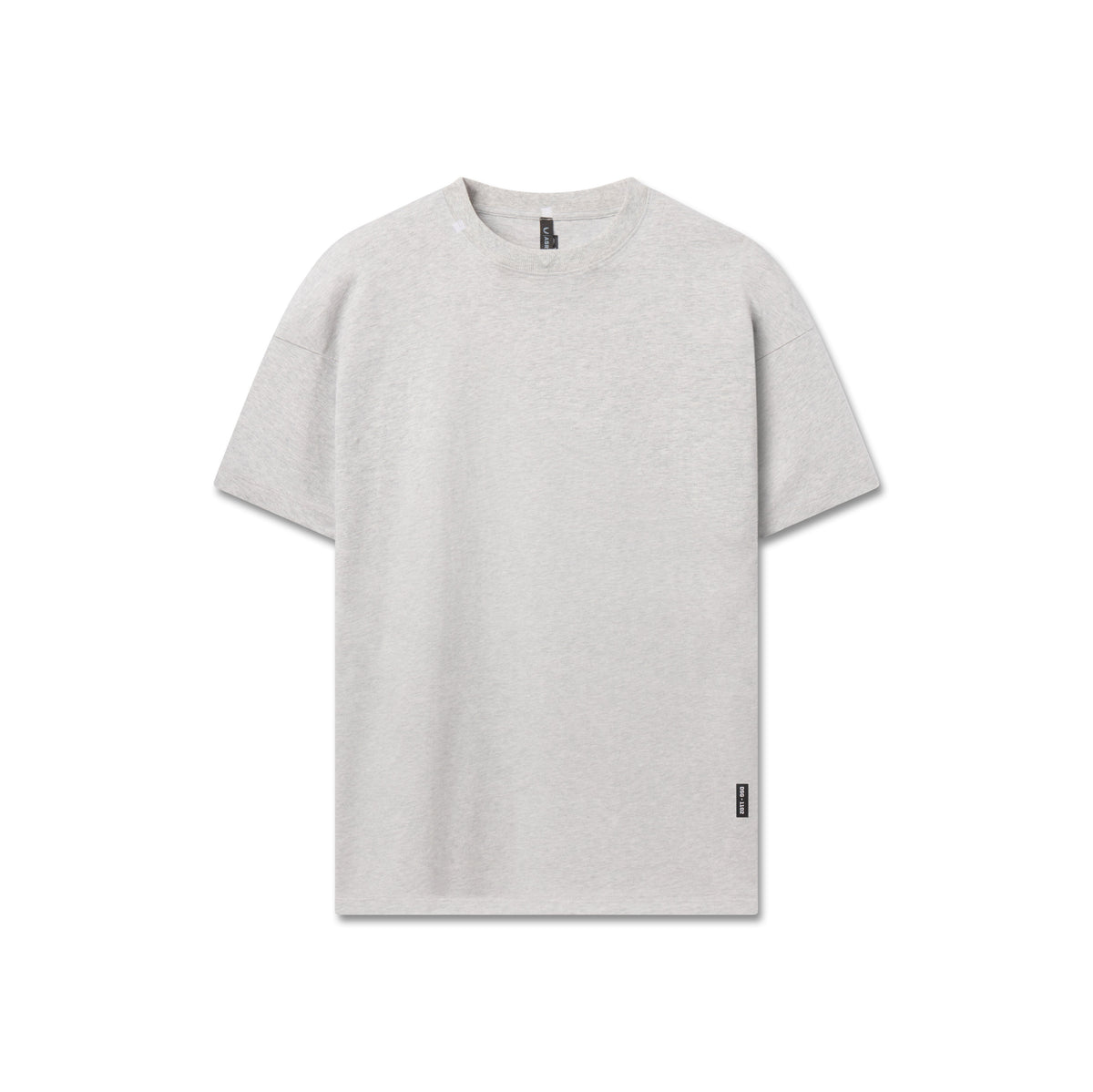 1102. Distressed Relaxed Tee - Heather Grey | ASRV