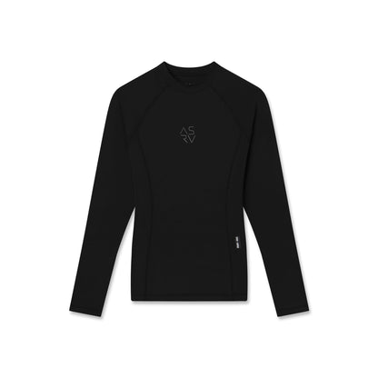 W058. LYCRA® ADAPTIV Baselayer Longsleeve - Black | ASRV