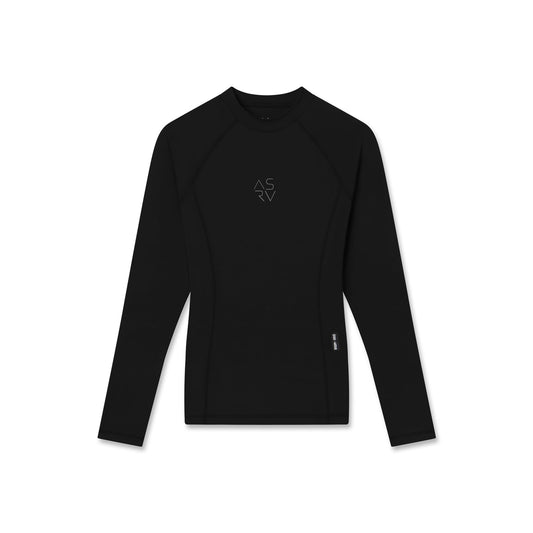 W058. LYCRA® ADAPTIV Baselayer Longsleeve - Black | ASRV
