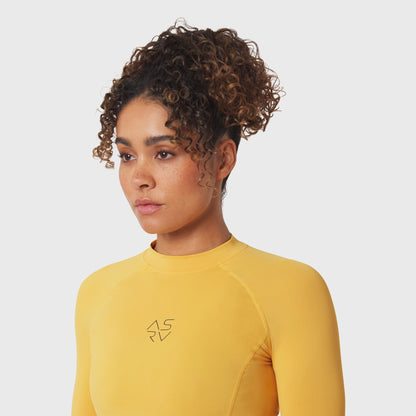 W058. LYCRA® ADAPTIV Baselayer Longsleeve - Amber | ASRV