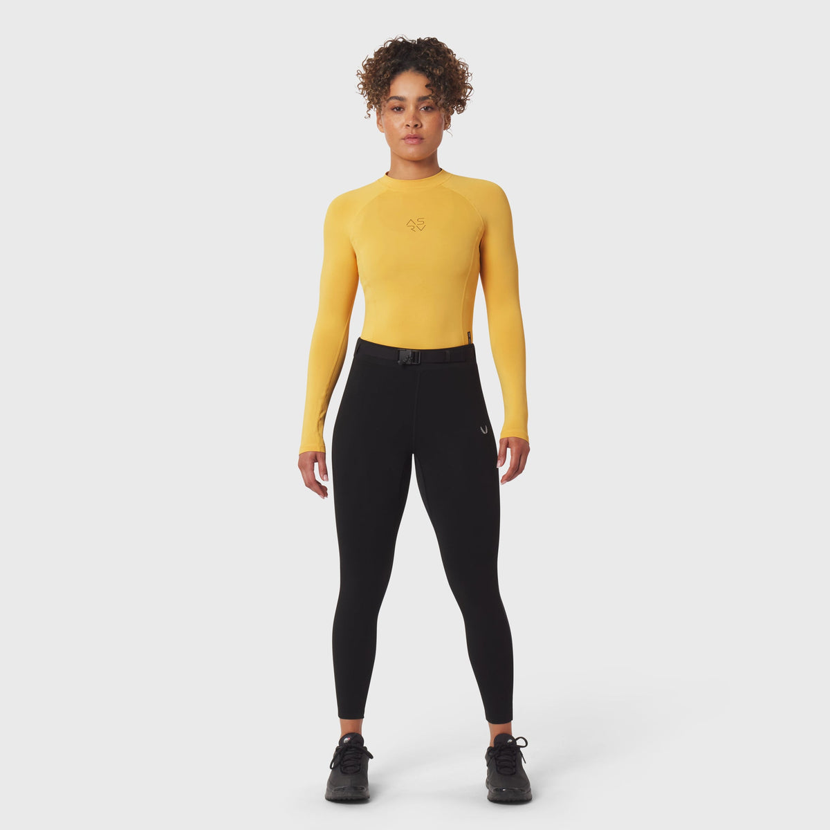 W058. LYCRA® ADAPTIV Baselayer Longsleeve - Amber | ASRV