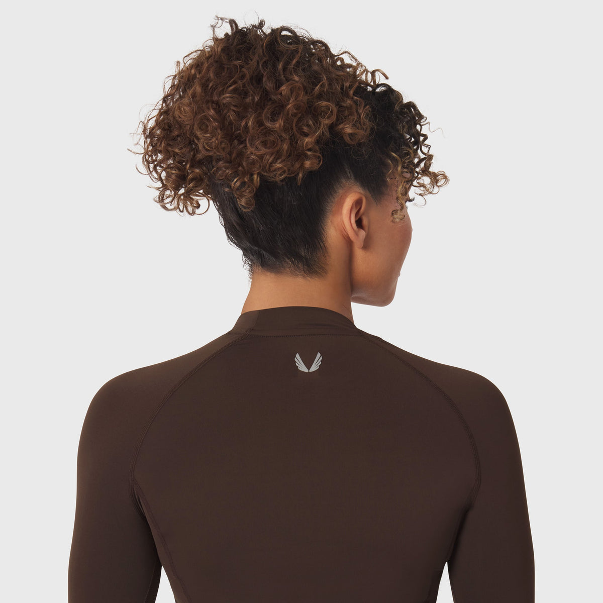W058. LYCRA® ADAPTIV Baselayer Longsleeve - Dark Earth | ASRV
