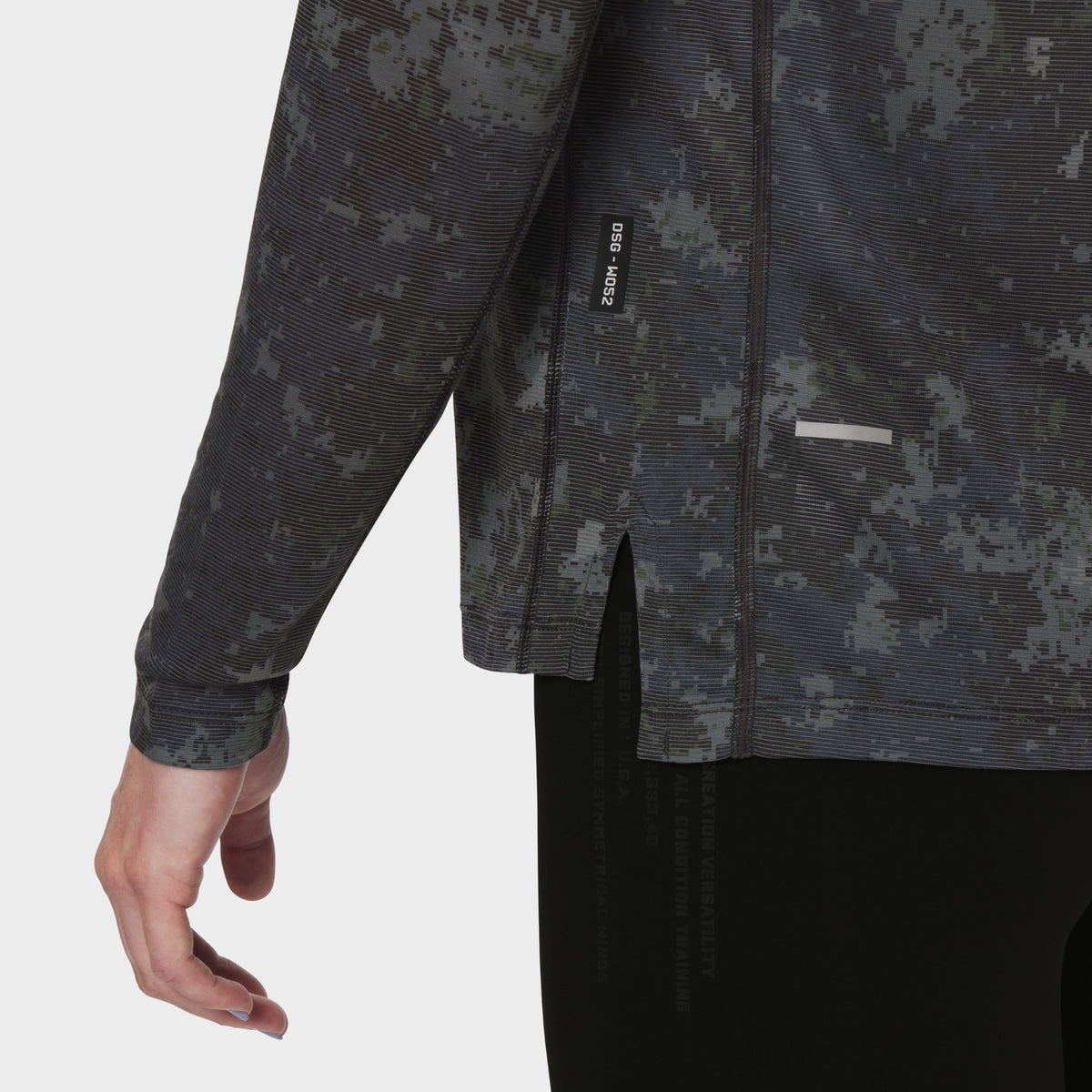 W052. Polartec® Delta Longsleeve - Pixel Camo | ASRV